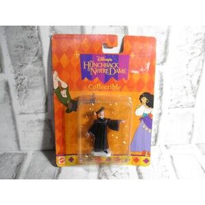 NEW by MATTEL, DISNEY'S THE HUNCHBACK OF NOTRE DAME, FROLLO 3" FIGURINE #66213